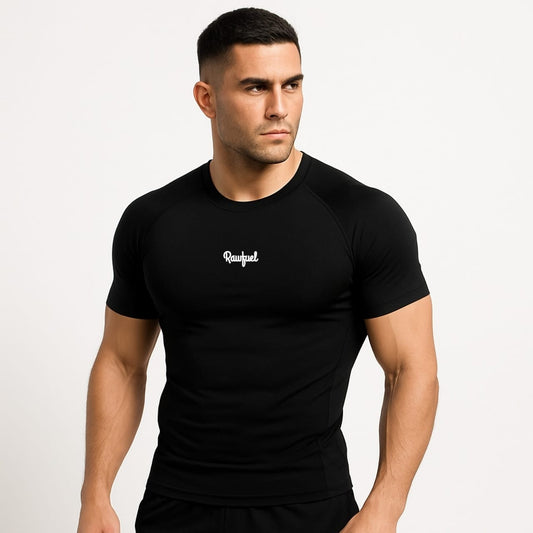 Rawfuel Half Sleeves Compression t-shirt