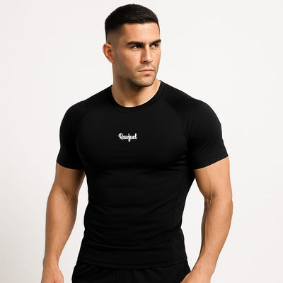 Rawfuel Half Sleeves Compression t-shirt